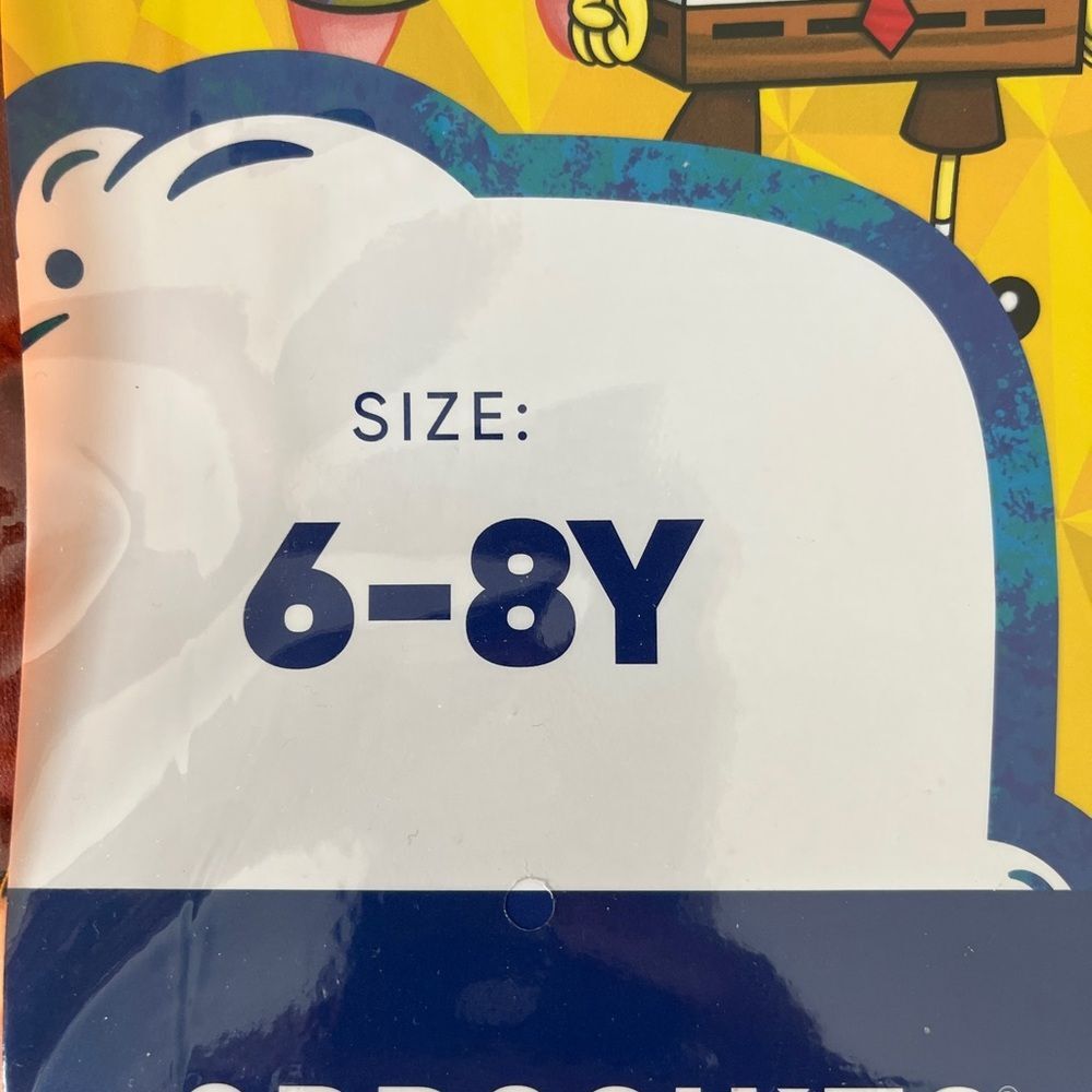 OppoSuits SpongeBob Onesie Kids 6-8 Costume Pajama Nickelodeon Halloween - Picture 3 of 3